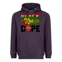 Plum black woman are dope Heavyweight Hoodie - CowGirlArtShop