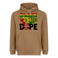Toasted Coconut black woman are dope Heavyweight Hoodie - CowGirlArtShop