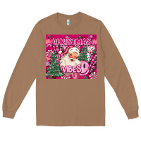 Toasted Coconut pink christmas vibes Long Sleeve Tee - MaliasSmallBusiness
