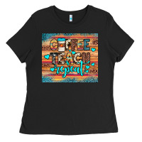 Black coffee teach repeat Ladies Tee - JahusDesignShop