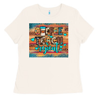Bone coffee teach repeat Ladies Tee - JahusDesignShop