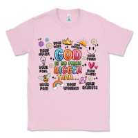 Bubblegum Pink god is so much bigger than... Classic Tee - MaliasSmallBusiness