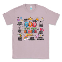 Lilac god is so much bigger than... Classic Tee - MaliasSmallBusiness