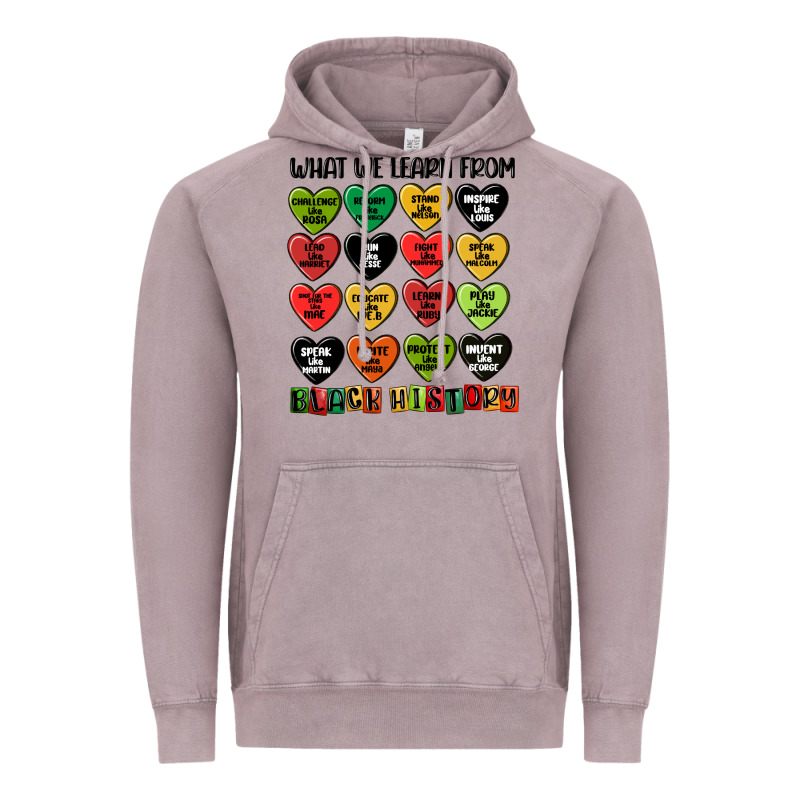 What We Learn From Black History Vintage Hoodie by MaliasSmallBusiness | Teevron