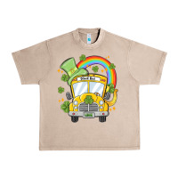 French Oak st. patrick's day school bus Urban Heavy Tee - MaliasSmallBusiness