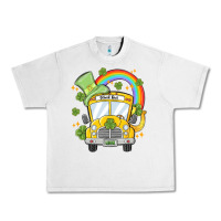Lunar Rock st. patrick's day school bus Urban Heavy Tee - MaliasSmallBusiness