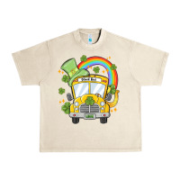 Sandshell st. patrick's day school bus Urban Heavy Tee - MaliasSmallBusiness