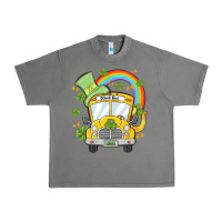 St. Patrick's Day School Bus Urban Heavy Tee | Teevron