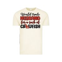 Would Trade Husband For A Sack Of Crawfish Vintage Tee | Teevron
