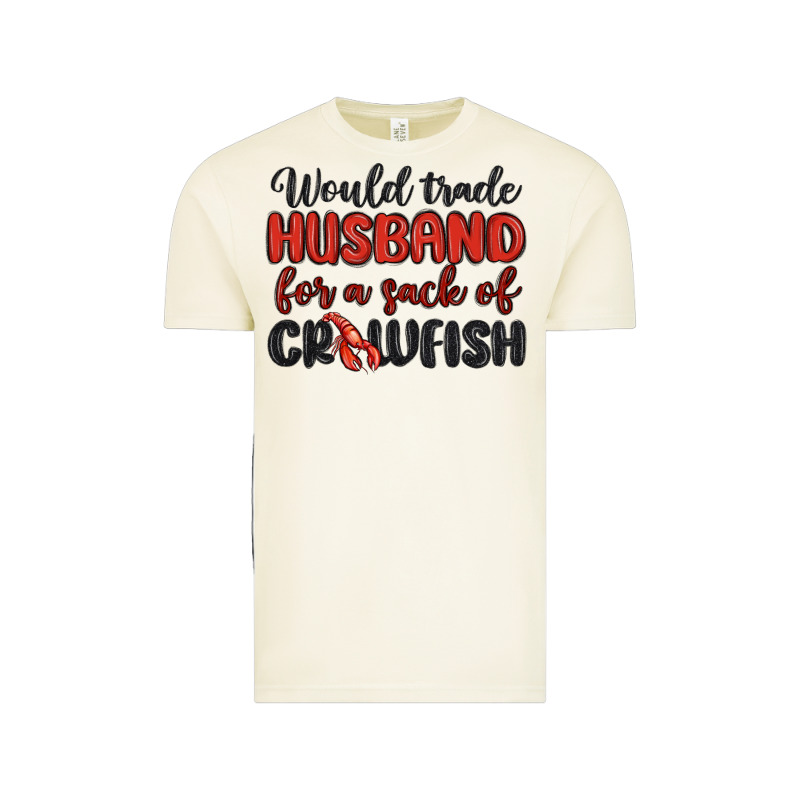 Would Trade Husband For A Sack Of Crawfish Vintage Tee by MaliasSmallBusiness | Teevron