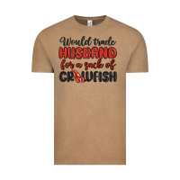 Vintage Coffee would trade husband for a sack of crawfish Vintage Tee - MaliasSmallBusiness