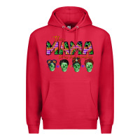 Cardinal personalized this mama loves her monsters Premium Hoodie - CowGirlArtShop