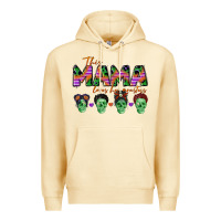 Pina Colada personalized this mama loves her monsters Premium Hoodie - CowGirlArtShop