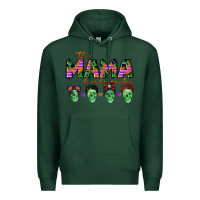 Sports Green personalized this mama loves her monsters Premium Hoodie - CowGirlArtShop