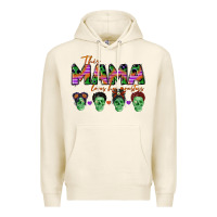 Tofu personalized this mama loves her monsters Premium Hoodie - CowGirlArtShop