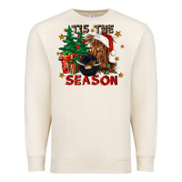 Sandshell tis the season Premium Sweatshirt - CowGirlArtShop