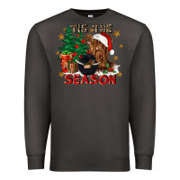 Smoke tis the season Premium Sweatshirt - CowGirlArtShop