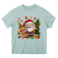 Arona santa and reindeer Heavy Core Tee - AdoDesignShop