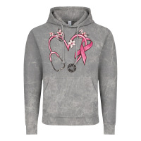 Cloud Rock stethoscope nurse medical breast cancer awareness Vintage Hoodie - MaliasSmallBusiness