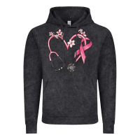 Vintage Black stethoscope nurse medical breast cancer awareness Vintage Hoodie - MaliasSmallBusiness