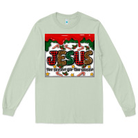 Matcha jesus the reason for the season Long Sleeve Tee - MaliasSmallBusiness