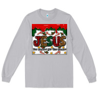 Moon Dust jesus the reason for the season Long Sleeve Tee - MaliasSmallBusiness