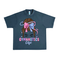 Midnight Navy gymnastics life Urban Heavy Tee - MaliasSmallBusiness