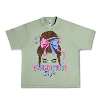 Oil Green gymnastics life Urban Heavy Tee - MaliasSmallBusiness