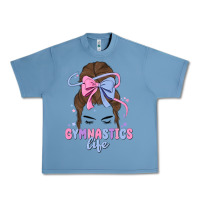 Pebble Blue gymnastics life Urban Heavy Tee - MaliasSmallBusiness