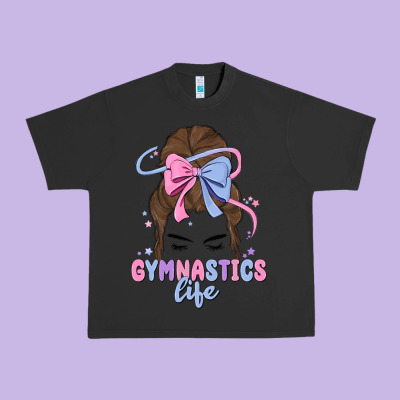 Gymnastics Life Urban Heavy Tee Designed By Maliassmallbusiness