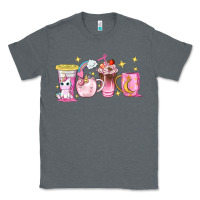 Charcoal Heather unicorn coffee cups Classic Tee - NancyCooperArtShop