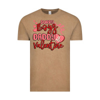 Vintage Coffee sorry boys daddy is my valentine Vintage Tee - MaliasSmallBusiness