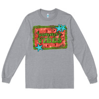 Heather Grey summer vibes watermelon Long Sleeve Tee - JahusDesignShop