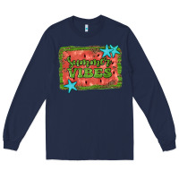 Navy summer vibes watermelon Long Sleeve Tee - JahusDesignShop