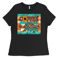 Black coffee gives me teacher powers Ladies Tee - JahusDesignShop