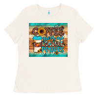 Bone coffee gives me teacher powers Ladies Tee - JahusDesignShop