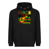 Black black history is american history Heavyweight Hoodie - CowGirlArtShop