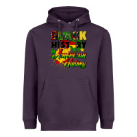 Plum black history is american history Heavyweight Hoodie - CowGirlArtShop