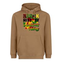 Toasted Coconut black history is american history Heavyweight Hoodie - CowGirlArtShop