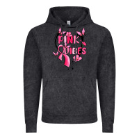 Vintage Black pink vibes Vintage Hoodie - MaliasSmallBusiness