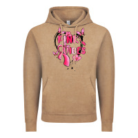 Vintage Coffee pink vibes Vintage Hoodie - MaliasSmallBusiness