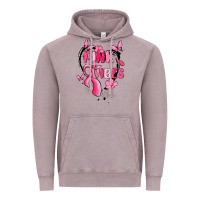 Vintage Zinc pink vibes Vintage Hoodie - MaliasSmallBusiness