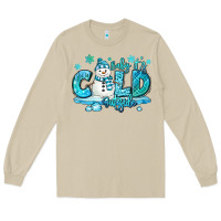 Mushroom baby its cold outside Long Sleeve Tee - MaliasSmallBusiness