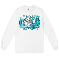White baby its cold outside Long Sleeve Tee - MaliasSmallBusiness