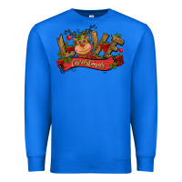 True Royal love christmas reindeer Premium Sweatshirt - CowGirlArtShop