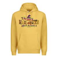 Antique Gold happy halloween trick or treat Premium Hoodie - CowGirlArtShop