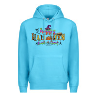 Ocean Blue happy halloween trick or treat Premium Hoodie - CowGirlArtShop