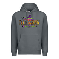 Rock happy halloween trick or treat Premium Hoodie - CowGirlArtShop