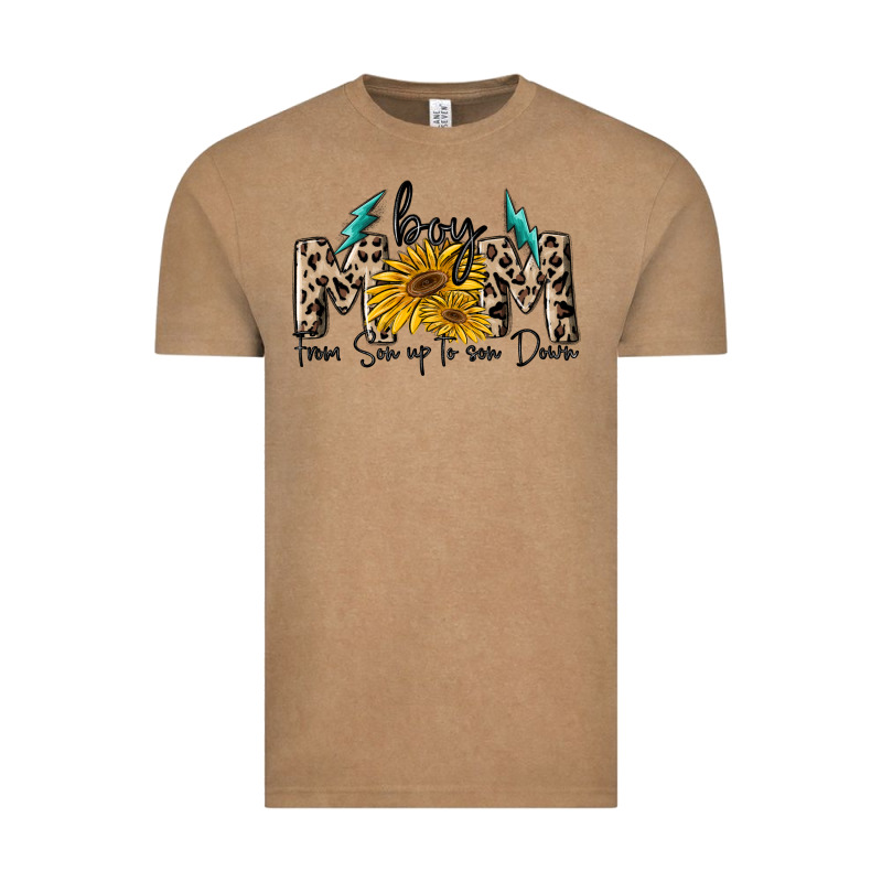 Boy Mom From Son Up To Sun Down Vintage Tee by MaliasSmallBusiness | Teevron