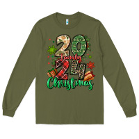 Army Green 2024 family christmas Long Sleeve Tee - MaliasSmallBusiness